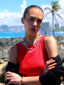 Model image of Venessa Arizaga FW26 Cosmic Roadtrip Necklace - A golden beaded necklace with classic icons - heart, smiley, alien, daisy, camera, clover, star - perfect for everyday layering,  and Venessa Arizaga FW26 Cosmic Roadtrip Bracelet - A golden beaded bracelet with classic icons - camera, smiley, butterfly, star, cactus, ladybug - perfect for everyday layering. 