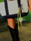 I'M HARD TO BEAT BAG/KEY LEASH - Venessa Arizaga