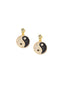 SPARKLE YIN YANG EARRINGS