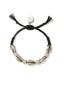 SHIMMERING SHELLS BRACELET (GREY/SILVER) - Venessa Arizaga
