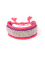 SUNKISSED SHORES BRACELET (PINK AND PURPLE)