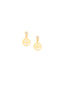 SMILEY SPARKLE EARRINGS - Venessa Arizaga