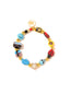 Venessa Arizaga FW26 Cosmic Roadtrip Bracelet - A golden beaded bracelet with classic icons - camera, smiley, butterfly, star, cactus, ladybug - perfect for everyday layering 