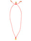 LOVE HEART LEATHER NECKLACE