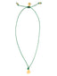 CLOVER LEATHER NECKLACE