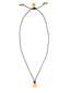SOCIAL BUTTERFLY LEATHER NECKLACE
