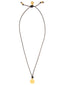 YIN YANG LEATHER NECKLACE