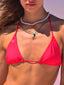 CLOVER LEATHER NECKLACE