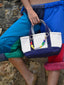 RAINBOW TOWN BAG/KEY LEASH (SMILE)