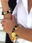 VIBES BRACELET (BLACK/GOLD)