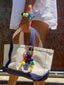 RAINBOW TOWN BAG/KEY LEASH (SMILE)