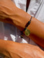 YIN YANG LEATHER BRACELET