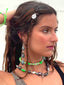 BEACH RAVE NECKLACE (NEON GREEN)