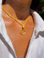 SMILE LEATHER NECKLACE