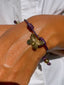 SOCIAL BUTTERFLY LEATHER BRACELET