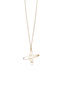 PRAY FOR WAVES NECKLACE GOLD NECKLACE - Venessa Arizaga