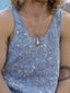 PINEAPPLE NECKLACE GOLD NECKLACE - Venessa Arizaga