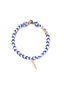 LOG JAMMIN' BRACELET BLUE & WHITE BRACELET - Venessa Arizaga