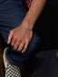 LIGHTNING BRACELET GRAY & PURPLE BRACELET - Venessa Arizaga