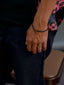 LIGHTNING BRACELET BLACK & GOLD BRACELET - Venessa Arizaga